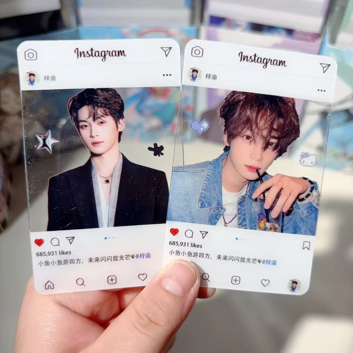 지유의 고화질 TV 드라마 '역사의 사랑' 캐릭터 사진 지원 주변기기의 자체 인쇄 엽서 8장