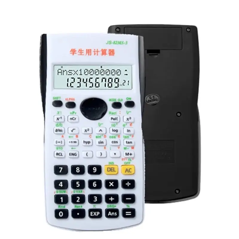 

1Pc 10 Digits Function Caculator Scientific Calculators Double Line Display Electronic Calculator For Financial Accounting