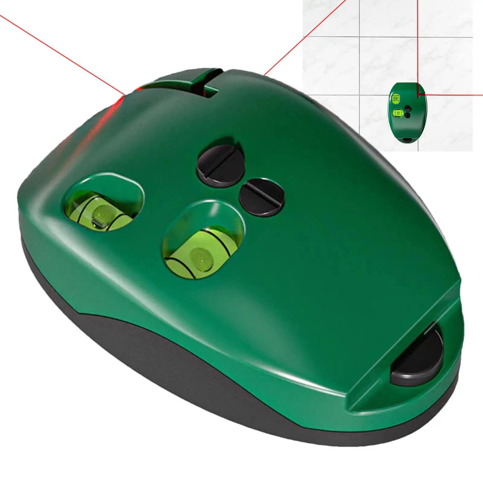 90 Degree Electronic Red Light Scale Horizontal Right Angle Measuring Tool for Hang Photos Lay Floors
