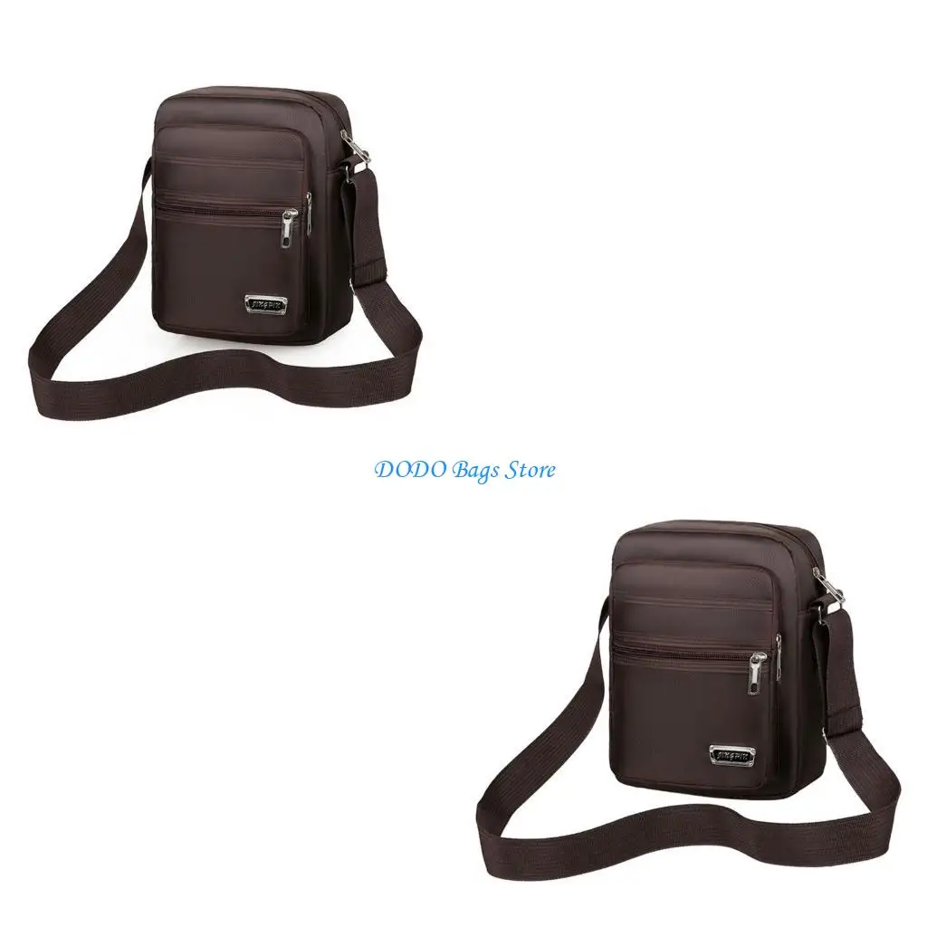 

Легкая мужская сумка через плечо Оксфордская сумка через плечо с регулируемым ремнем