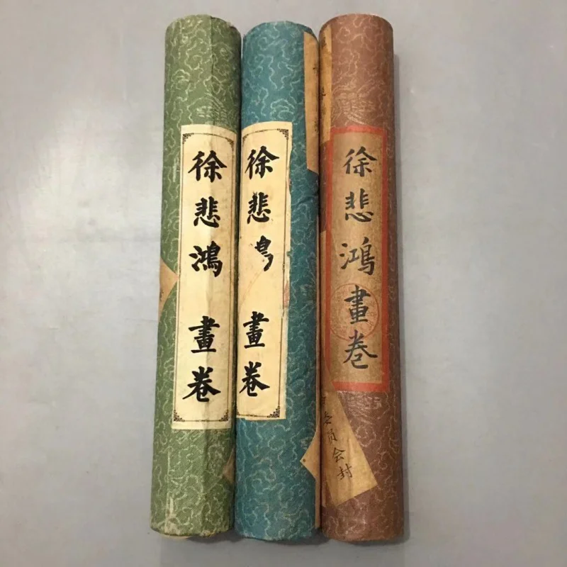 

Antique Miscellaneous Antique Old Calligraphy and Painting Landscapes, Birds and Flowers Characters（Sealed Tube Painting）Random