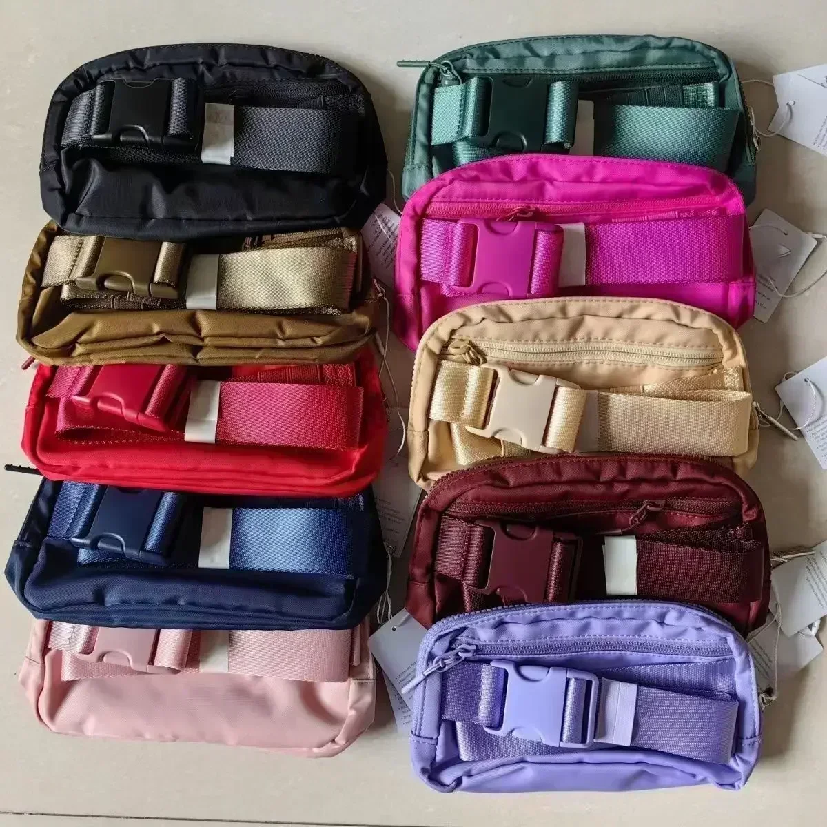 Lemon Everywhere Crossbody Bag Winter Plush Waist Bag Outdoor Sports Chest Bag Fanny Pack Men And Women Universal Waist Packag