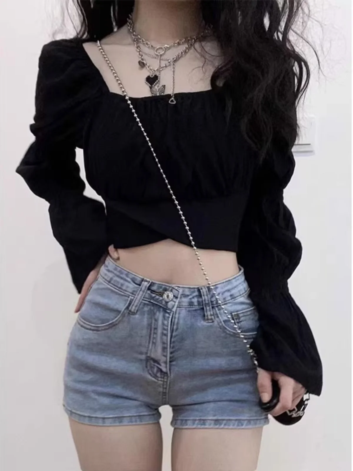 

High Waist Slimming Denim Shorts Women's Summer New Style plus Size Hot Pants Sexy Butt Lifting Ultra Short Jeans Cotton Elastic