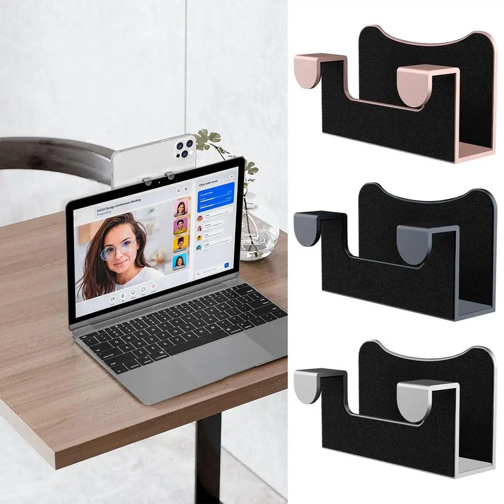 Universal Display Side Mount Clip Monitor Tablet Holder For Laptop Phone Holder Webcam Stand Notebook PC Multi Screen Support