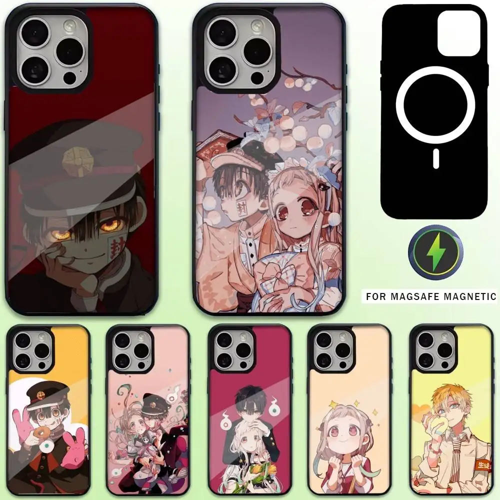 

Toilet Bound Hanako Kun TBHK Phone Case For iPhone17,16,15,14,13,12,11 Plus,Pro Max Magnetic For Magsafe Wireless Charging