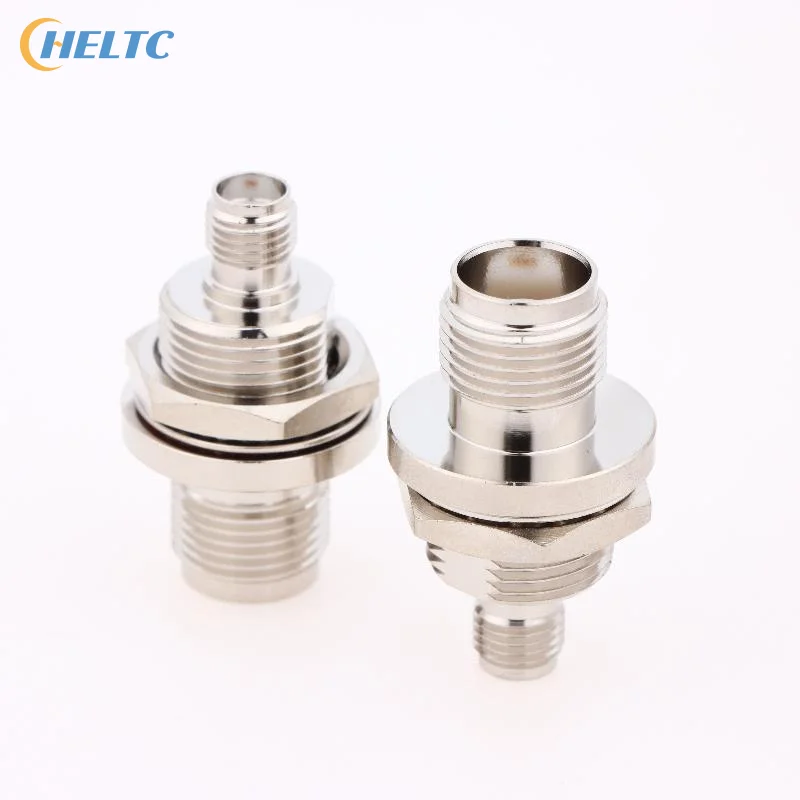 TNC to SMA Female Bulkhead Adapter Quality Tested RF Connector for Field Deployment Networking Devices