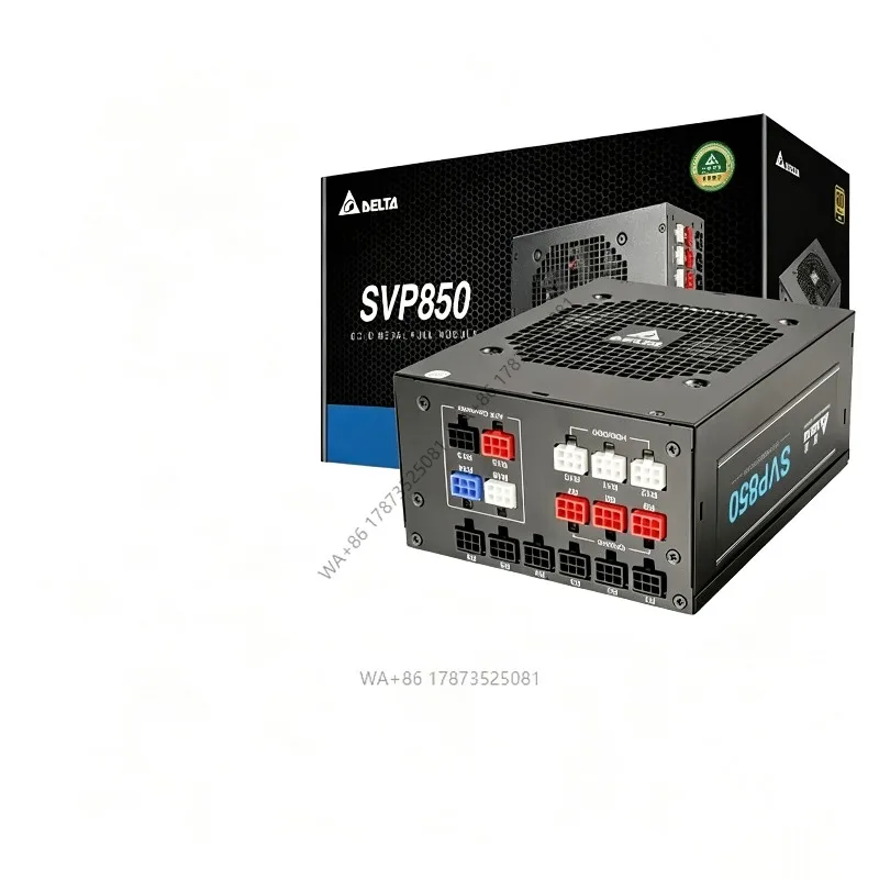 850W/1500W Computer Power Supply 80PLUS Gold Full Modular Fan Stop Technology Full Voltage Power Supply 10-Year