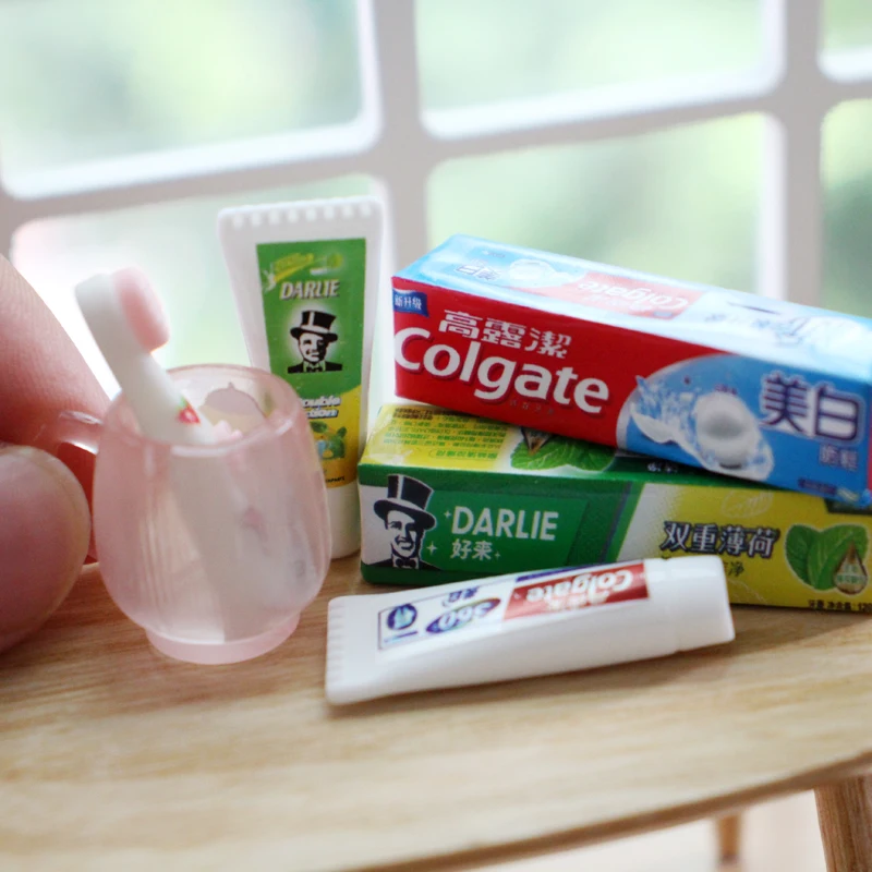 The Ultimate Toothpaste Set for Miniature Dollhouses – A Real Collector's Perspective