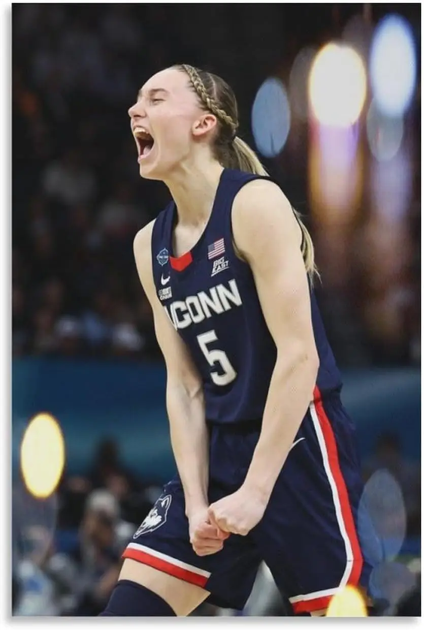 

Американский колледж баскетболист Paige Buckers плакат холст настенные художественные постеры для комнаты эстетический и декоративный постер для спальни
