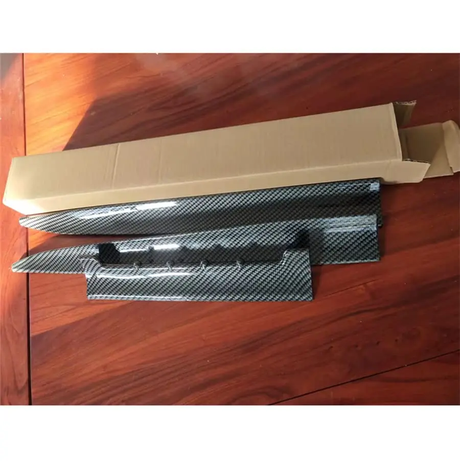 Universal Adjustable Car Rear Spoiler Tail Trunk Wing Blade (Carbon Fiber Style)