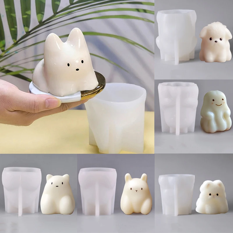

1 Pack Cat Milk Pudding Silicone Mold Jelly Bowl Cake Cute Cake White Cold Ice Powder Mold Cake Decoration Accessories