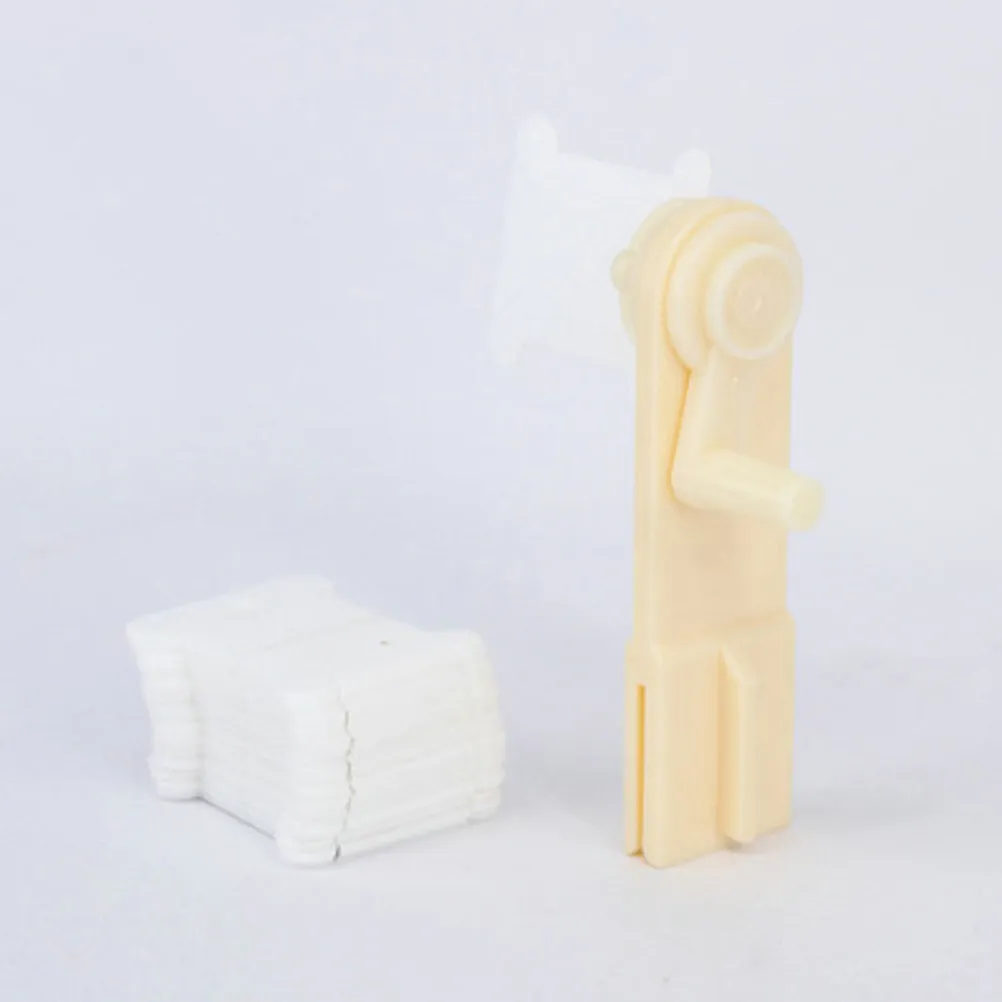 

Ручная портативная моталка для пряжи, съемная, компактная, для волокон и нитей, с гладким краем, простая в использовании