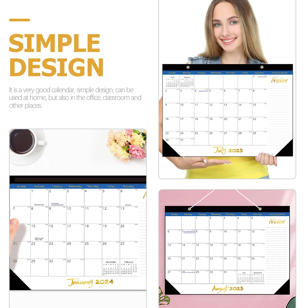 

Магнитный настенный календарь на 2024 год, ежемесячный планировщик, календарь на холодильник, органайзер на день рождения, 120 г, двойная клейкая бумага, прозрачный ежедневный график