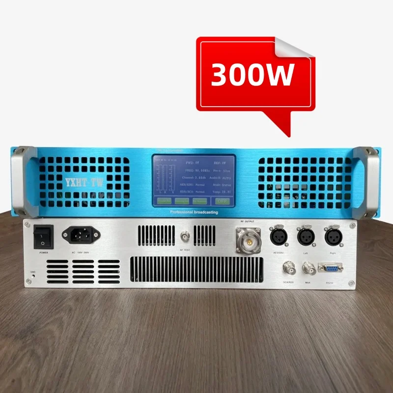 

2024 New 300W Fm Broadcast Transmitter Professional 300 Watt For Radio Station