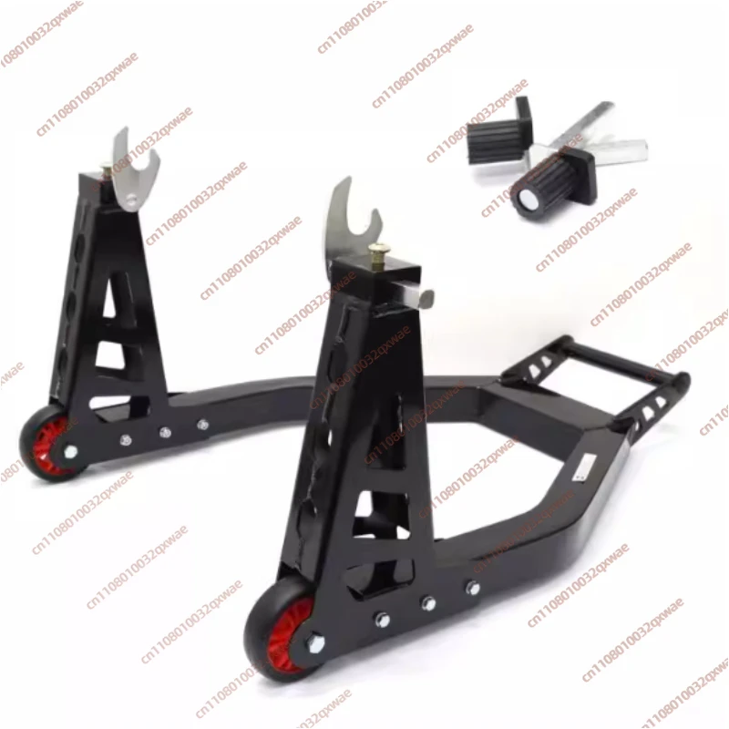Aluminum Alloy Motorcycle Front / Rear Wheel Lift Stand Load-bearing 450kg for Tire Repairing Tool