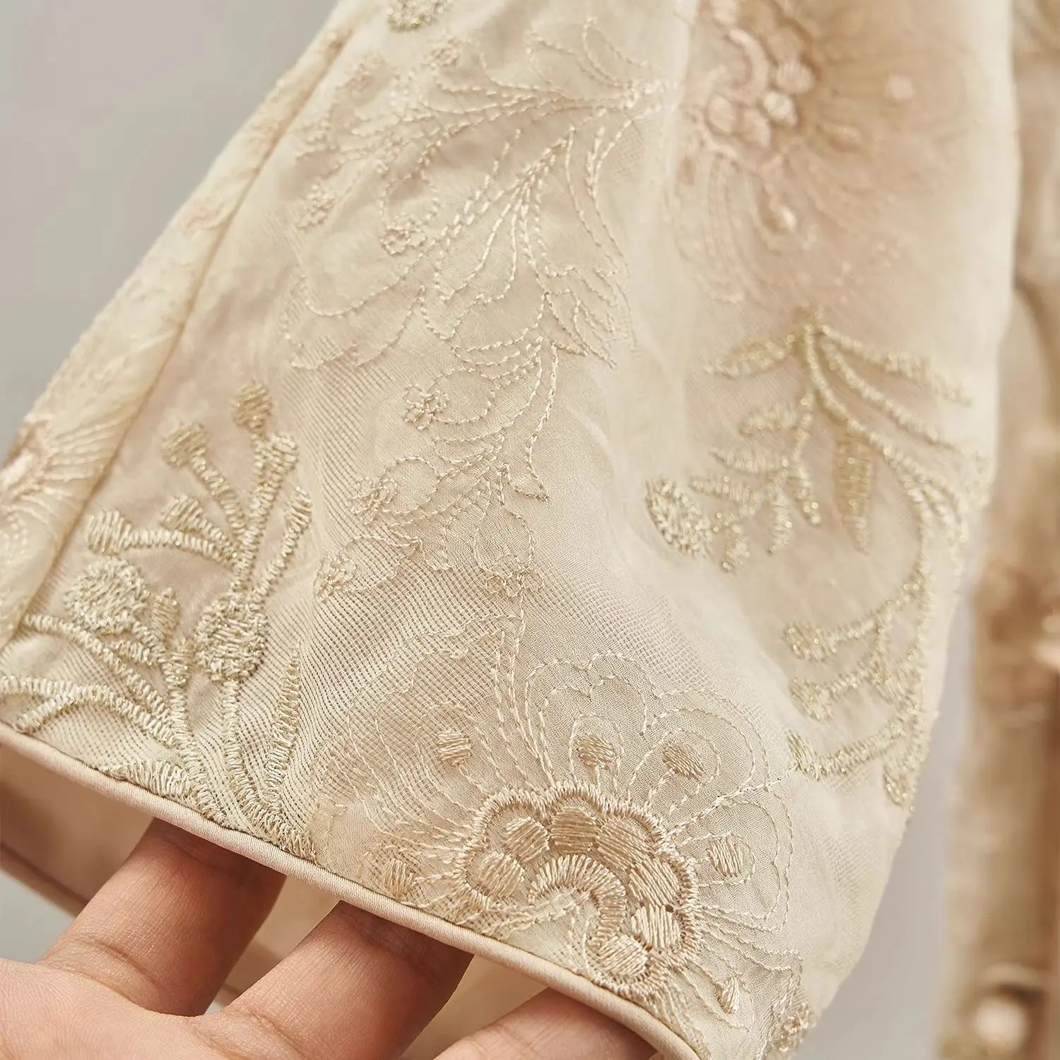 فساتين مطرزة متوسطة الطول للنساء فساتين تانغ فضفاضة من شيونغسام على الطراز الصيني العرقي