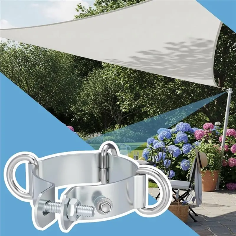 A69emetal D-Ring Clamp 2 Pcs 3.6