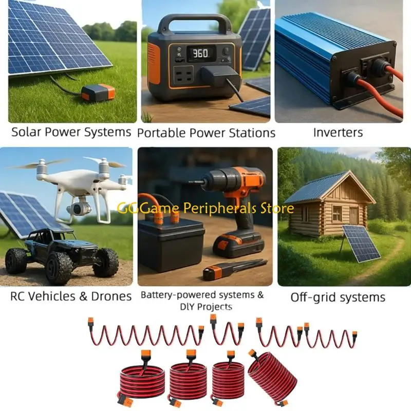 U55B Portable XT60I CABLE CABLE CABLE XT60I MALE TO FANDAN