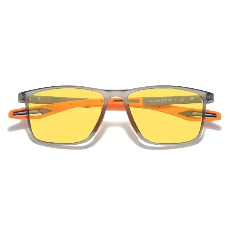 Neue Marke Design Anti Blau Licht Gelb Myopie Gläser Männer Frauen Fahren Brillen Nachtsicht Nahe Sicht Sport Sonnenbrille – Detail 4