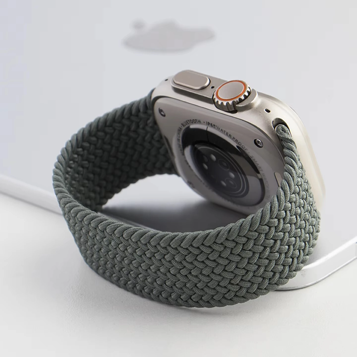 Offizielles Silikonarmband für Apple Watch SE3-Bänder 44 mm 40 mm 41 mm 45 mm 42 mm 46 mm 49 mm Armband iWatch Serie 11 10 98765 Ultra3 2 – Detail 3