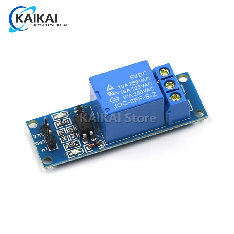 1 Channel 5V relay module with optical coupling isolation relay MCU expansion board high / level trigger