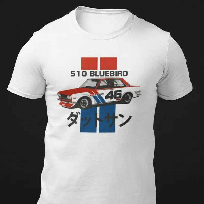 

Винтажная футболка с гоночным автомобилем Datsun 510 Bluebird