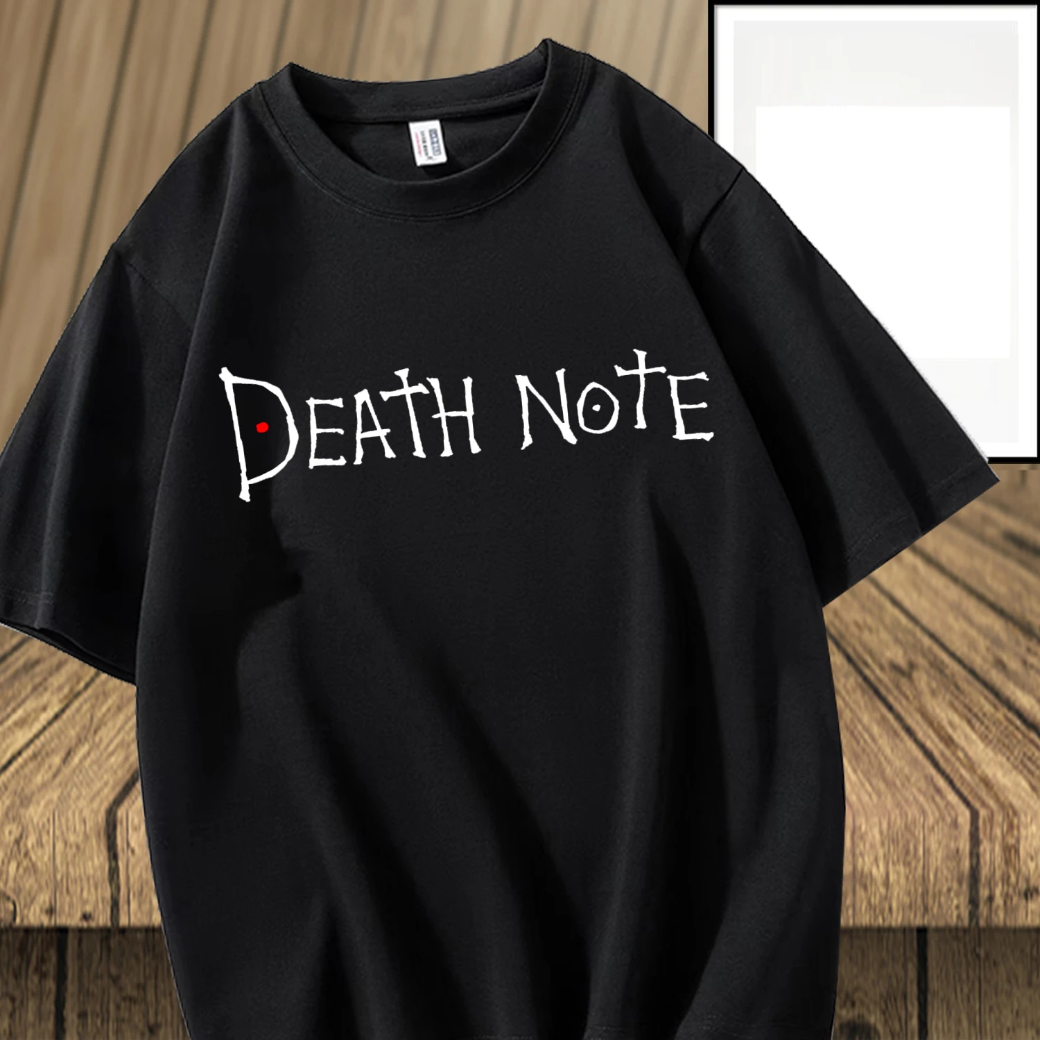 2024 New Men\'s and Women\'s Anime Leisure Outdoor 2D Print Death Note Pattern Popular Fashion T-shirt