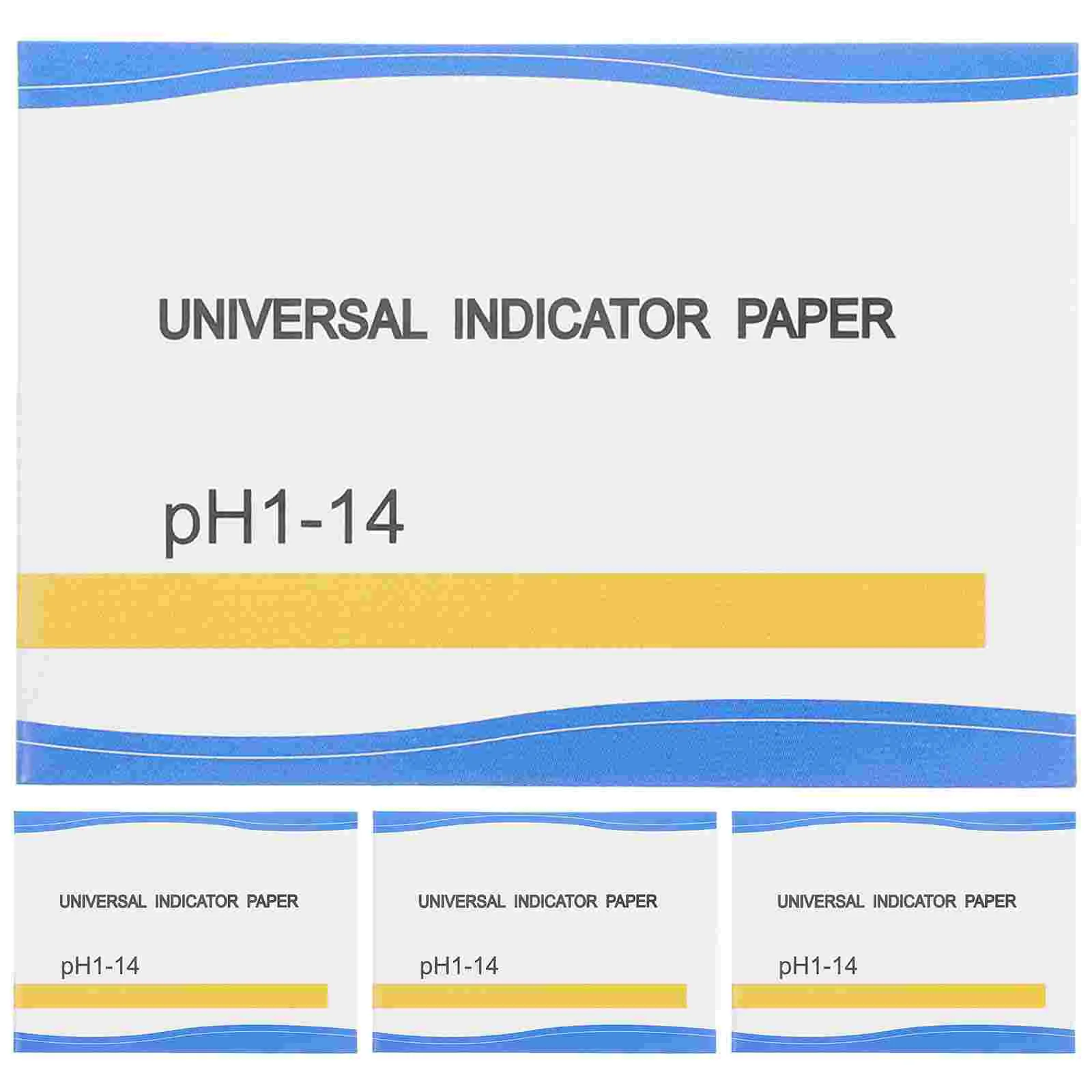 

4 Pcs Ph Test Paper Strips for Water Generic Quality Tester Hydration Universal