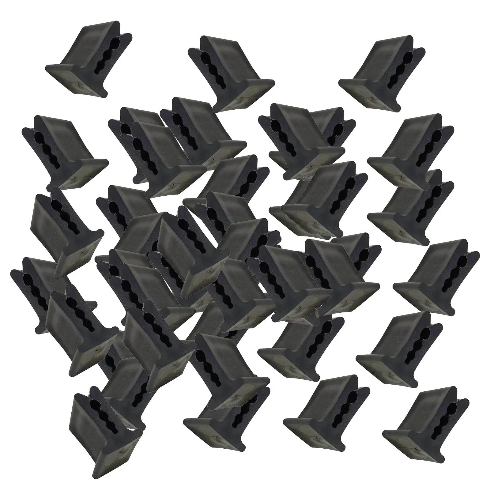 Durable Plastic Shade Net Clips for Garden Greenhouse Film Clamps Tarp Attachment and Shade Cloth Fastening