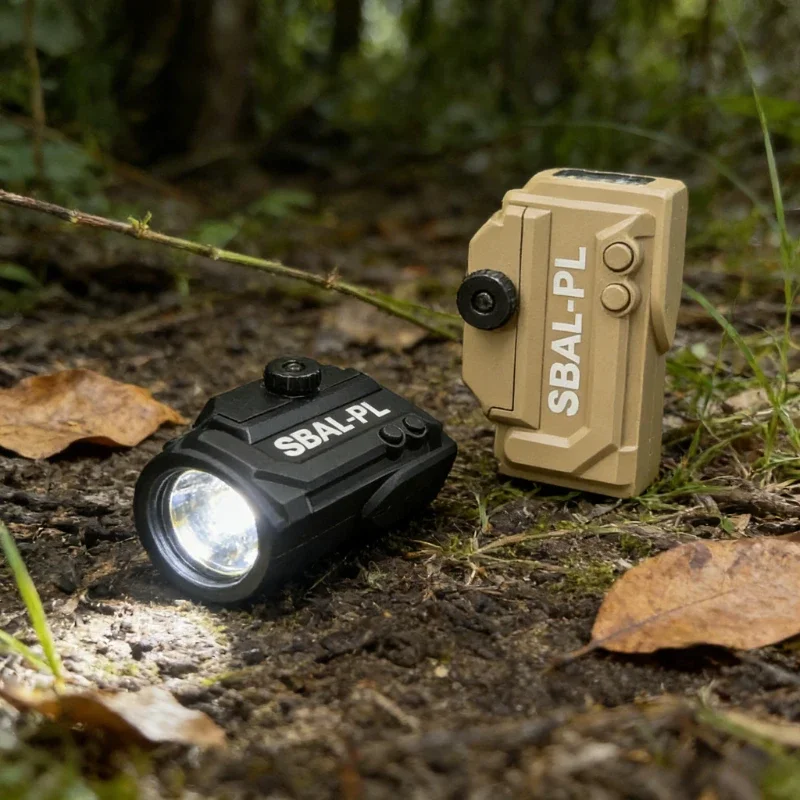 

2026 New Outdoor Tactical LED Laser 20mm Nylon Mounted Infrared Flashlight 20mm Rail For Toy Gun