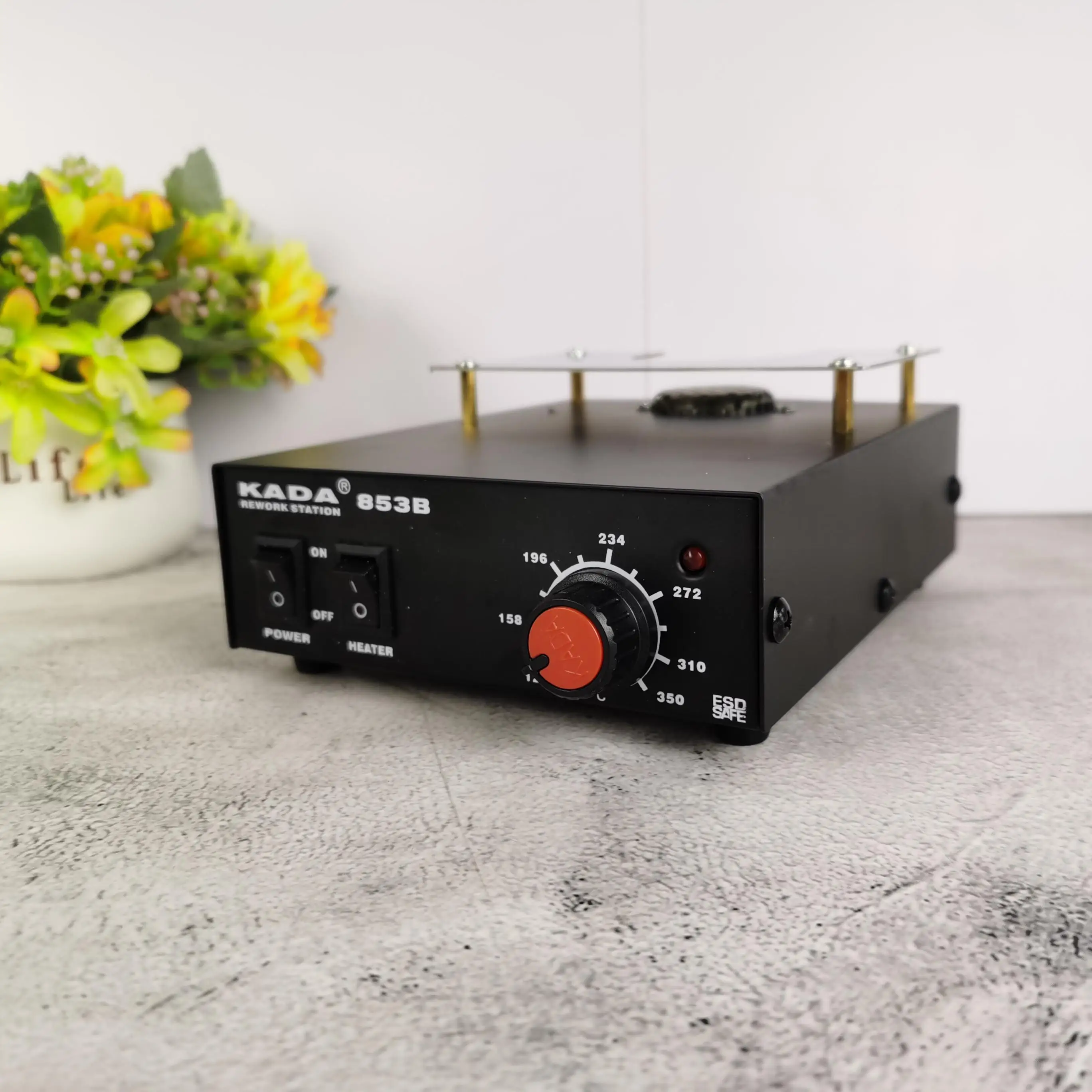 Станция предварительного нагрева KADA 853B 220 В/110 в 540 Вт для BGA PCB BGA, станция переработки предварительного нагрева/станция для распайки горячим воздухом