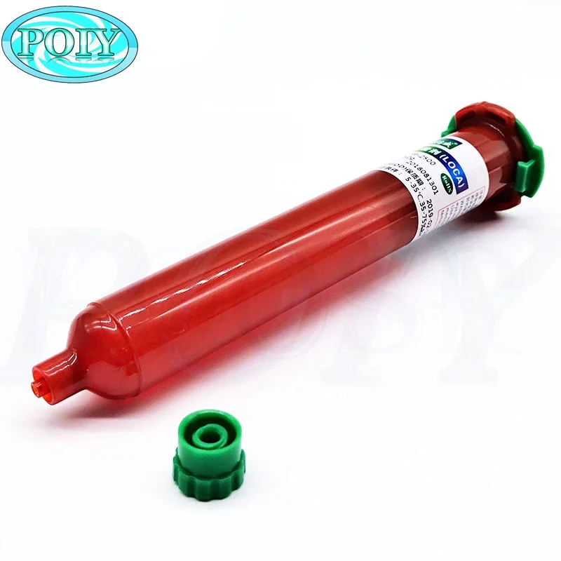 50 جرام TP-2500 LOCA UV الغراء السائل بصري واضح لاصق tp 2500 uv الغراء tp2500 ل شاشة تعمل باللمس سامسونج غالاكسي آيفون 5 قطعة/الوحدة