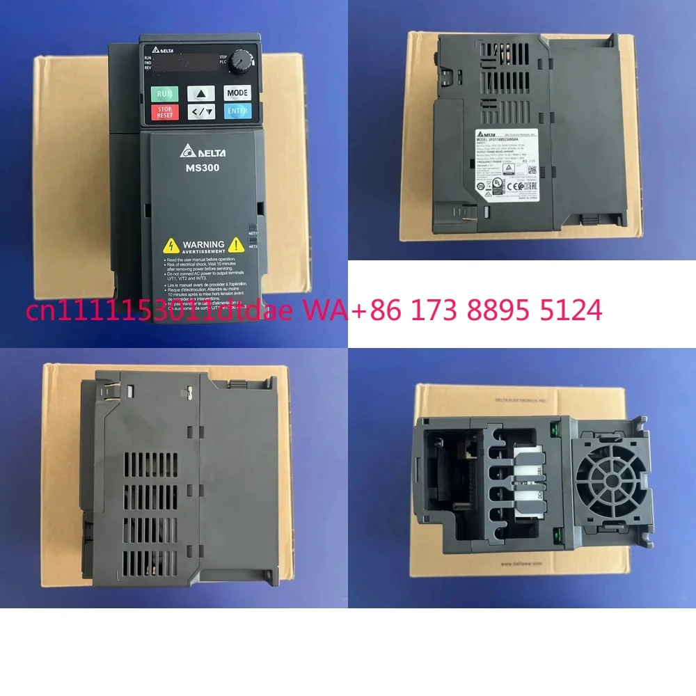 

VFD MS300 Series Variable Frequency Drive for VFD17AMS23ANSAA 5HP 3.7kW 230V 17A Industrial Motor Speed Controller