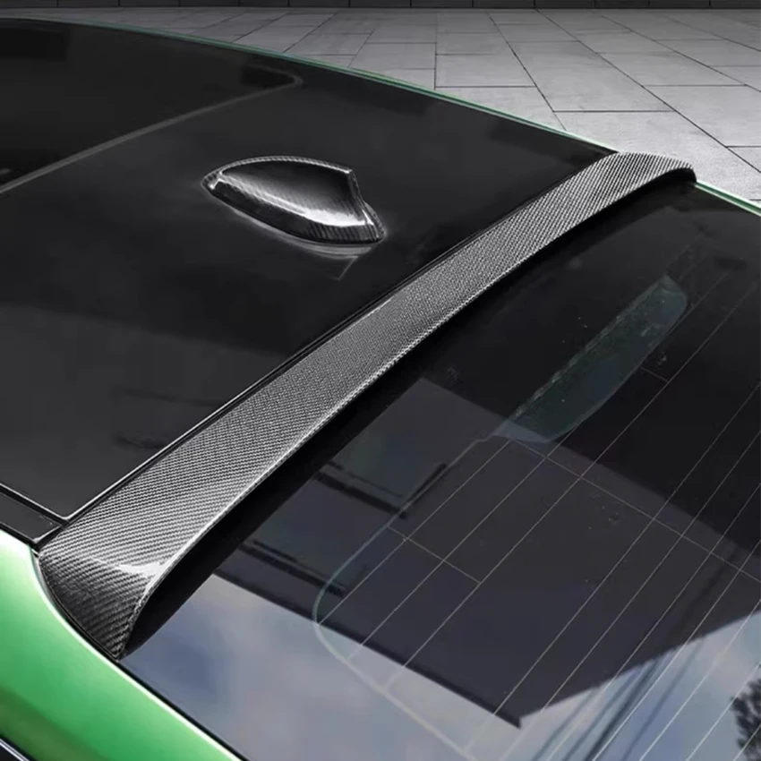 لسيارات BMW 3 Series GT F34 سبويلر سقف أسود لامع من ألياف الكربون أجنحة سبويلر ضبط السيارة طقم ملحقات التصميم 2013-2021