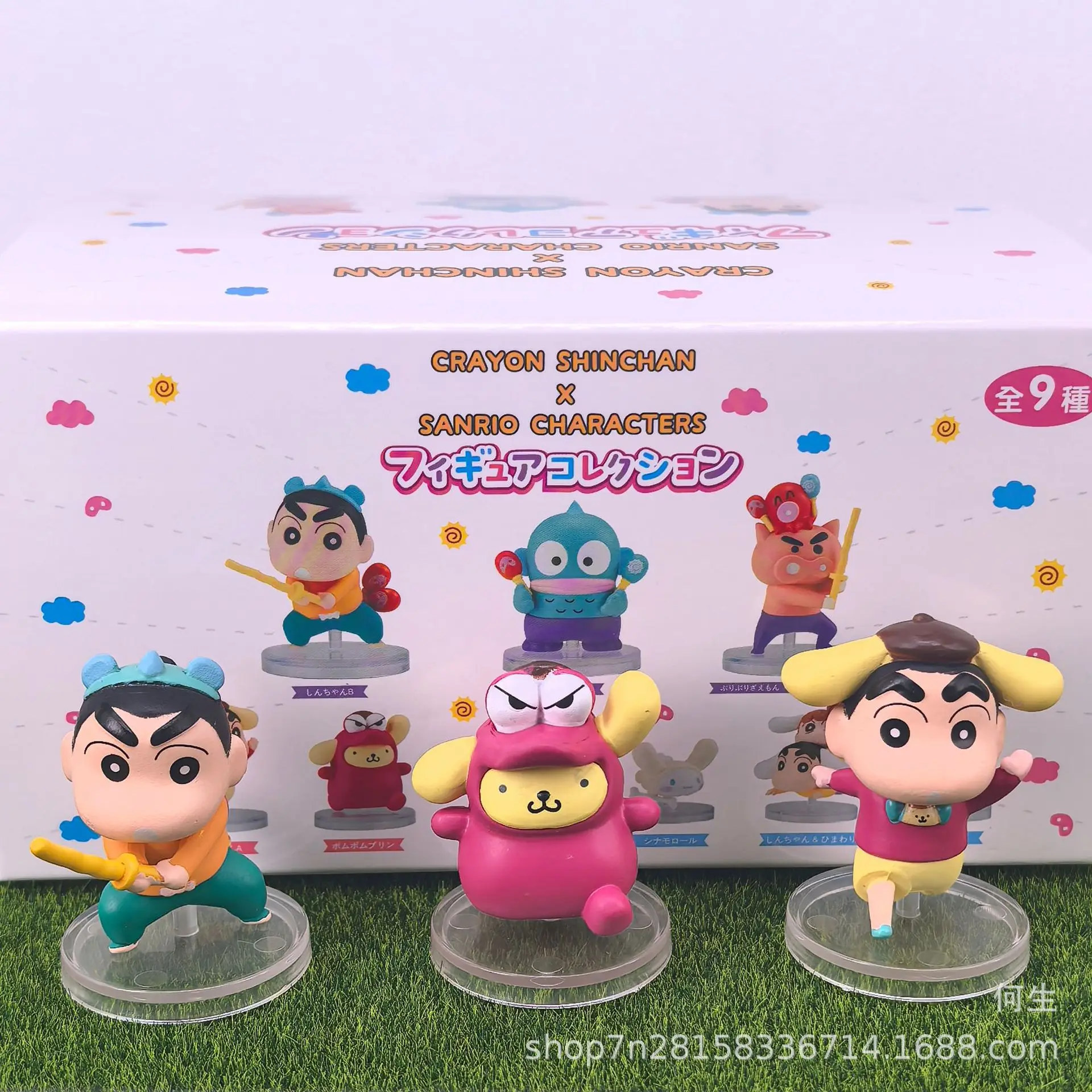 

Карандаш Shin-chan Cos Sanrio, персонажи, слепая коробка, коллекция украшений, подарки для детей