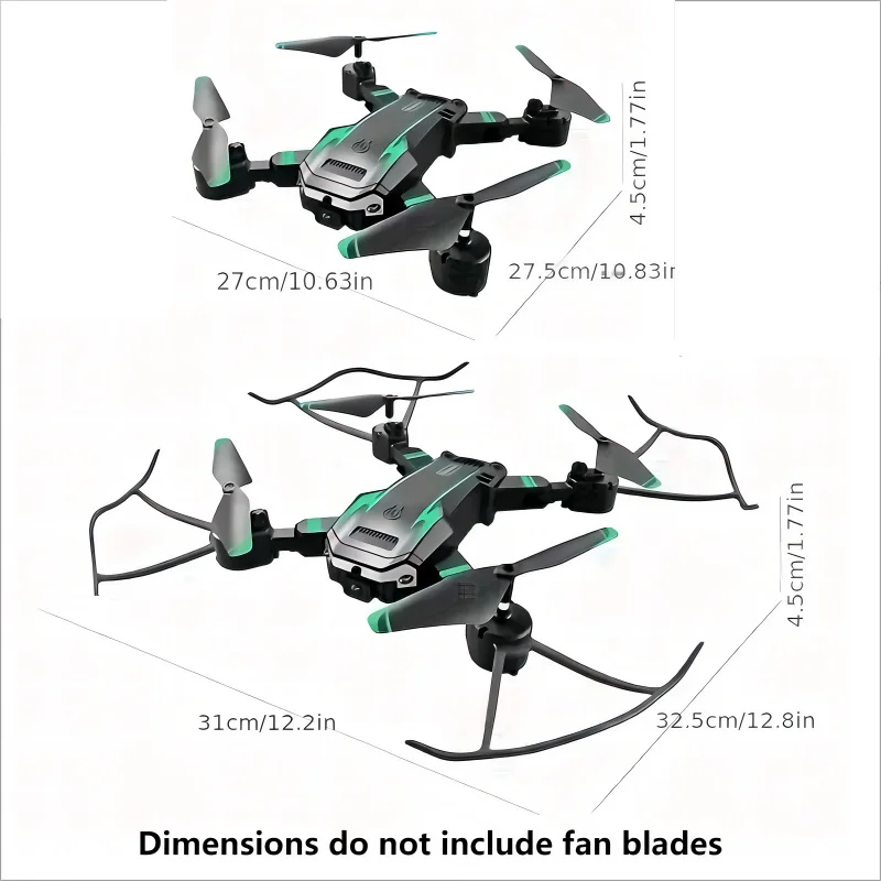 4K Remote Control Drone, Professional Aerial Photography, Equipped with 4K Camera, 360° Tumbling, App Control Tracking| Optical