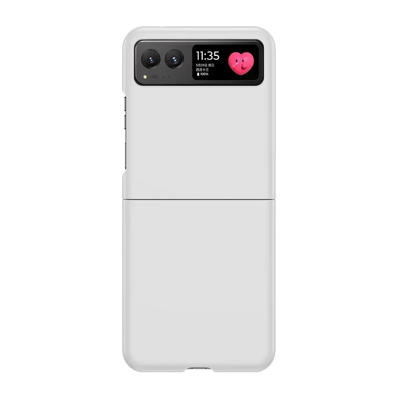 Чехол Skin Feel для Motorola Razr 40 Moto Razr40 5G, однотонный комплект из 2 предметов, модный легкий чехол с защитой от царапин