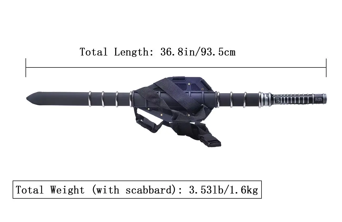 Épée Daywalker Blade Craft Collectibles, Cadeaux Cosplay, Éric Brooks, Films Populaires, 93.5cm, 1.6kg