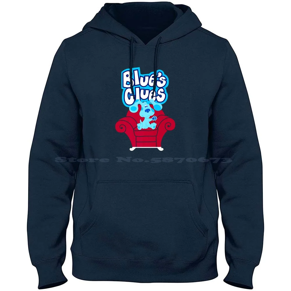 Cortar el mostaza 100% Sudadera con capucha de algodón puro camiseta Blues pistas pata dibujos animados lindo niños divertido cachorro pimienta sal Nick Jr cara Retro