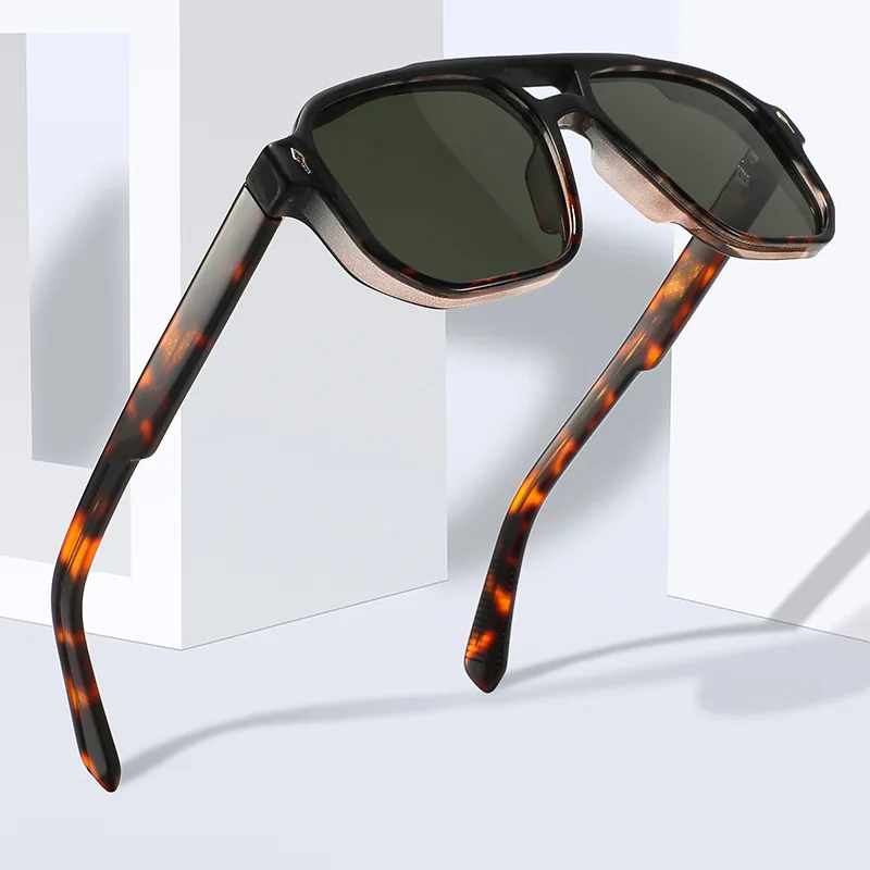 نظارات شمسية عالية الجودة مستقطبة Uv400 للرجال نظارات شمسية للقيادة للجنسين TR90 نظارات شمسية كبيرة الحجم للطيارين للمرأة شحن مجاني