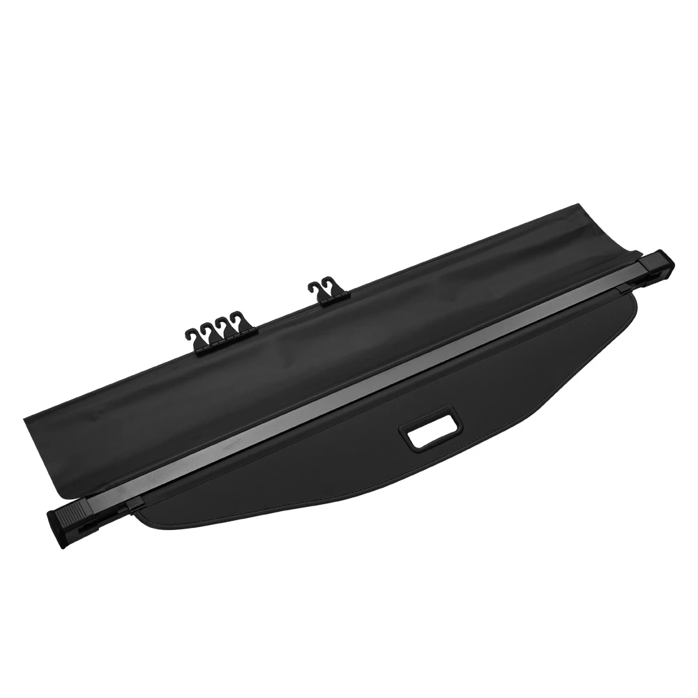 Trunk Cover Luggage Carrier Curtain with Pull Buckle Black Retractable Cargo Cover Fit For Equinox 2010-2022