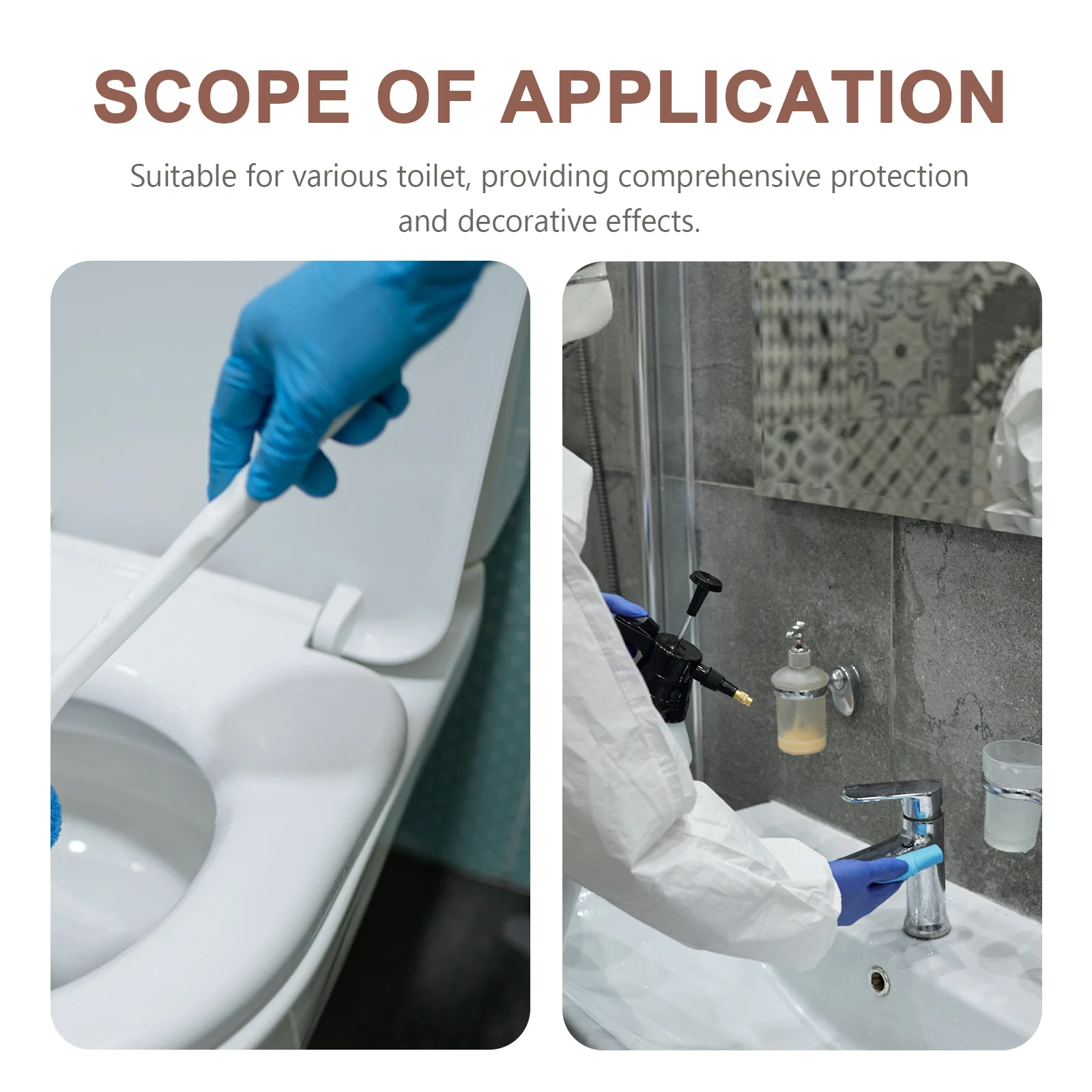 

1Set Toilet Fasteners Screw Covers Durable Rust Resistant Easy Setup Comprehensive Protection Toilet Seat Screws