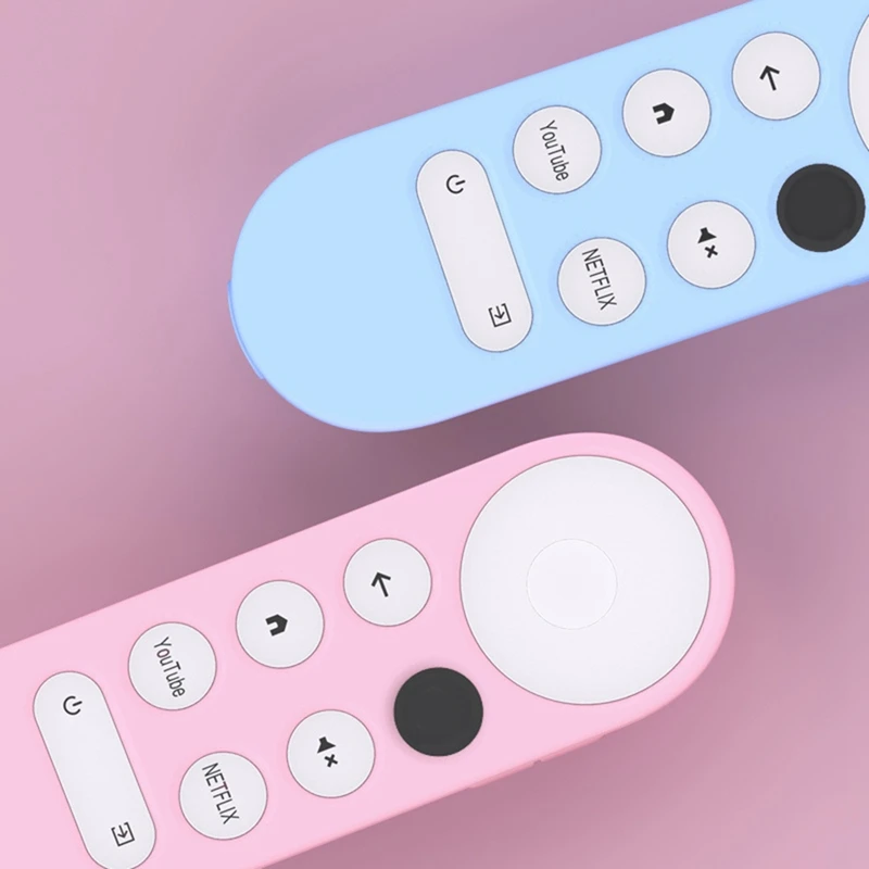 Google Chromecast用ソフトシリコンケース,リモコン保護カバー,Google TV 2020用シェル,音声リモコンf
