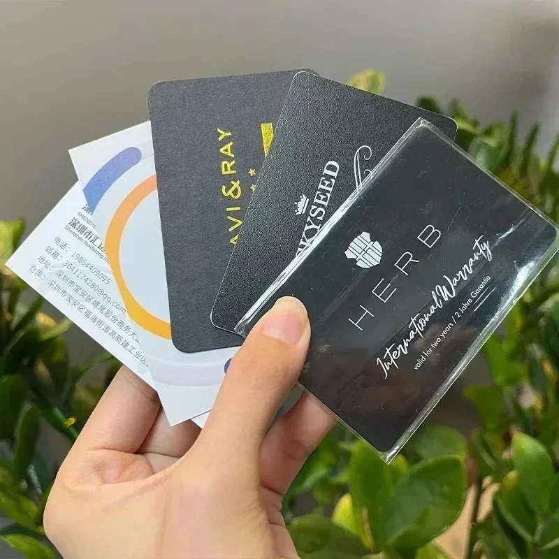 مخصص بطاقة المعايدة مربع VIP بطاقة الائتمان التعبئة والتغليف هدية ووتش مربع بطاقة الضمان #6