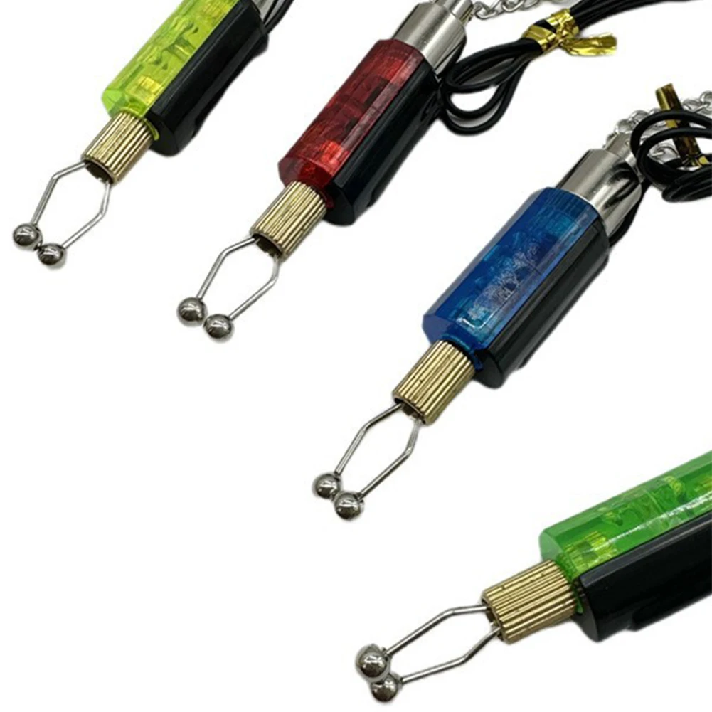 Alarma de pesca nocturna para pesca de carpa europea, luz LED, tensor de cadena suave, alarma de pesca para almacén europeo