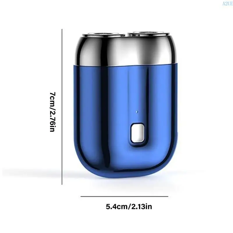 A2UE Electric Travel Shaver Man Pocket Wastiable Electronic Rechargeable Faceles sans fil
