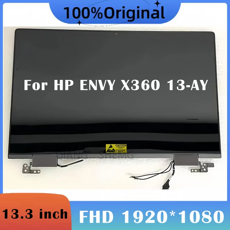 Imagem -01 - Tela Sensível ao Toque para hp Envy Digitalizador Lcd Montagem Completa X360 13-ay 13z-ay Tpn-c147 Fhd 1920*1080 133 em