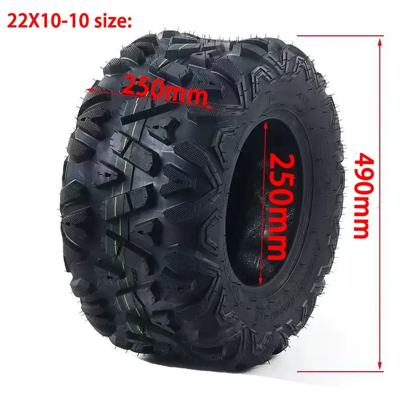 22X10-10 outer tyre 6PR 23x7-10 for four-wheeled Beach Car GOKART KARTING ATV UTV Bugg 10 inch vacuum tire