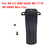 Belt Clip for Retevis H777 for BaoFeng BF-666S 777S BF-888S 2-Way Radio PVC Walkie-talkie Back Clamp Interphone Accessories