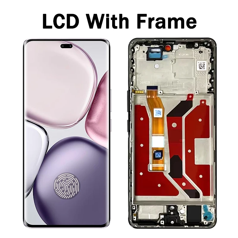 6,78-calowy wyświetlacz AMOLED do telefonu Honor Magic7 Lite, model BRP-NX1, wraz z panelami dotykowymi i ramką. — zdjęcie produktu 4
